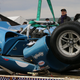 Michael Smits’ 1965 Lola-Chevrolet T70 Spyder after the accident. Photo: Jalopnik